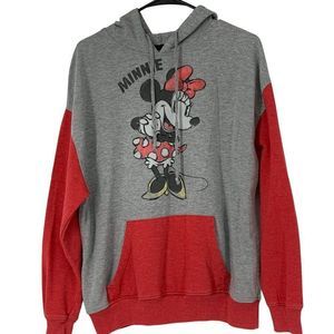Vintage Disney Color Block Pullover Minnie Sweatshirt Mens Small Jerry Leigh 316